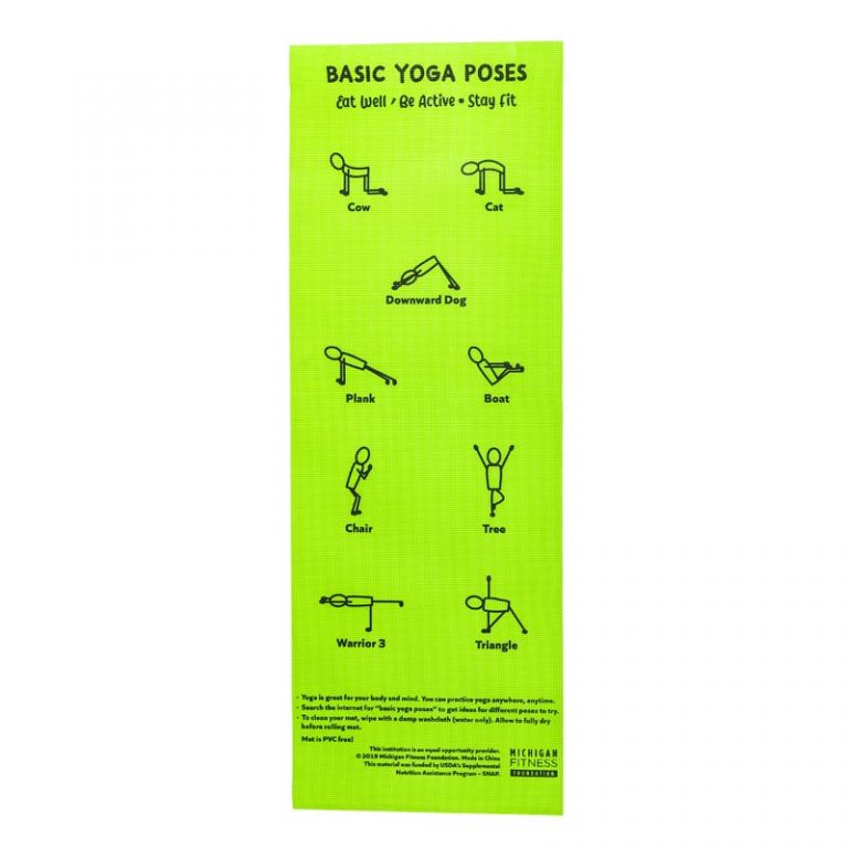 Adult Yoga Mats Set of 20 SNAPEd at Michigan Fitness